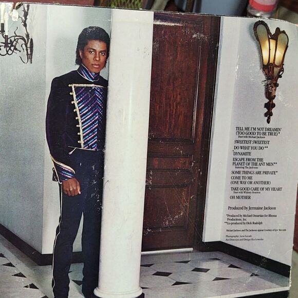 Vtg. 1984 Michael Jackson 5 bundle, poster, stickers - Picture 4 of 8
